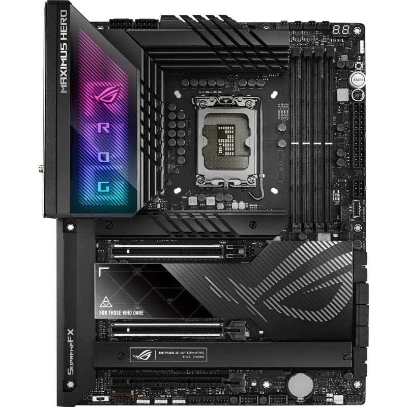 Placa de baza ASUS ROG MAXIMUS Z790 HEROLGA1700, Z790, USB3.2 GEN 2 MB "ROG MAXIMUS Z790HERO"