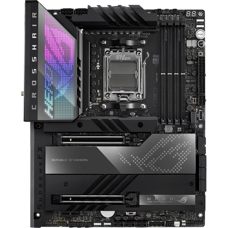 Placa de baza ASUS ROG CROSSHAIR X670E HEROAM5, X670, USB4, MB "ROGCROSSHAIRX670EHER"