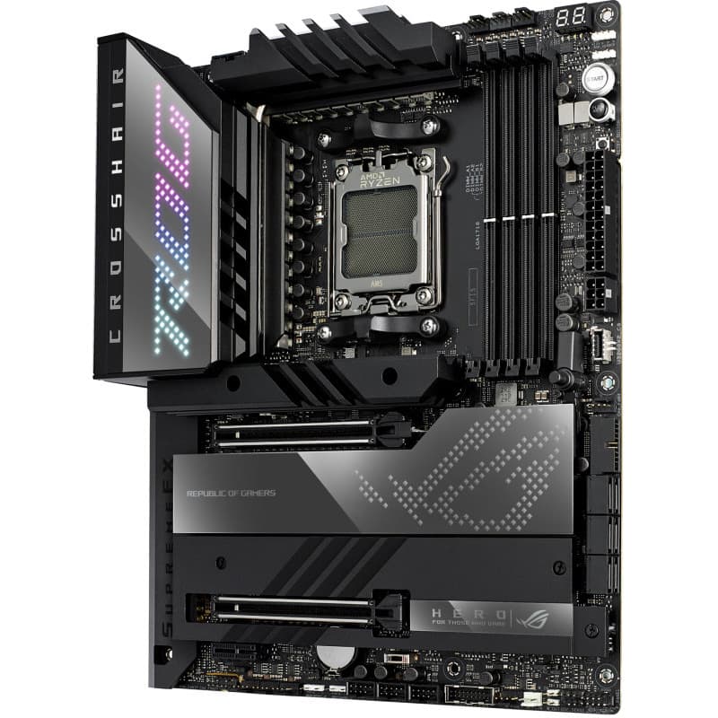 Placa de baza ASUS ROG CROSSHAIR X670E HEROAM5, X670, USB4, MB "ROGCROSSHAIRX670EHER" — miniatură