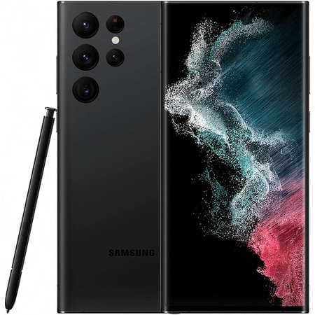 SMARTphone Samsung Galaxy S22 Ultra S908 Dual SIM 256/12GB 5G Black, "S908 256GB Black"