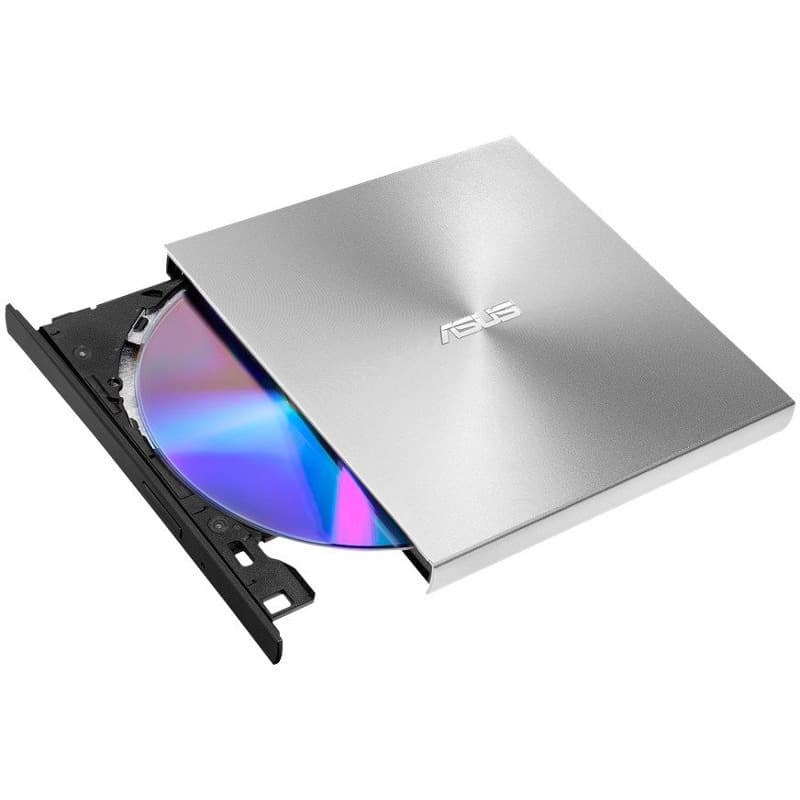 Unitate optica externa Asus SDRW-08U9M-U8X DVD writer, USB Type C + Type A cable "SDRW-08U9M-U/SIL/G/A" — miniatură