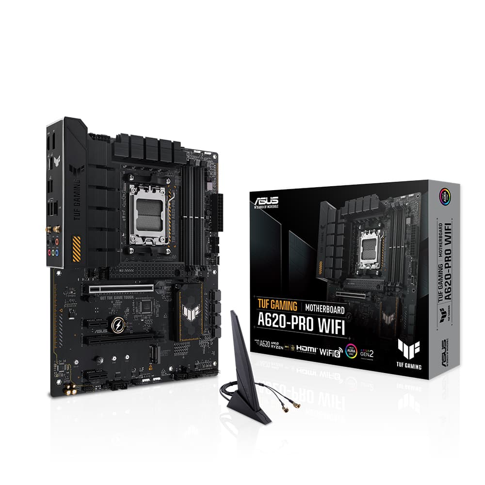 Placa de baza Asus TUF GAMING A620-PRO,DisplayPortHDMI, WIFI,PCIe 4.0 support, dual M.2 slots "TUF GAMING A620-PRO" — miniatură