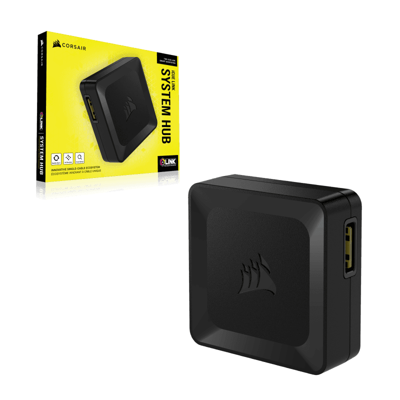 COOLERE Corsair - accesorii iCUE LINK System Hub, Negru CL-9011116-WW — miniatură