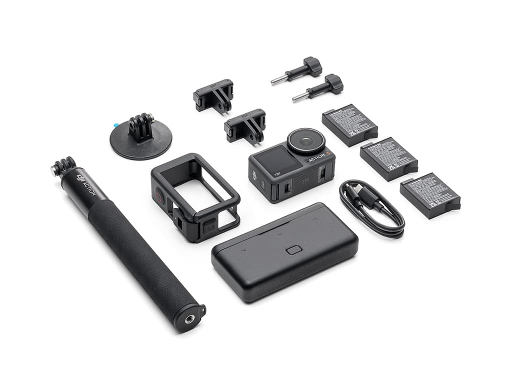 Camera de actiune DJI Osmo Action3 Adventure ComboInclude statie incarc acum. x 3 "CP.OS.00000221.01" — miniatură