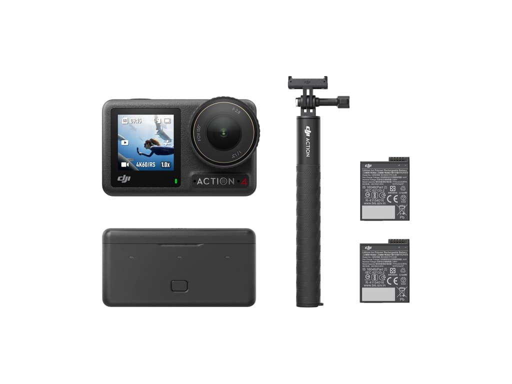 Camera de actiune DJI Osmo Action 4 Adventure Comb4K60, 10MP, 3 Axe, Rocksteady 3.0, 145g "CP.OS.00000270.01"