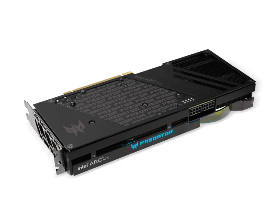 Placa video Acer Predator BiFrost Intel ArcTM A770 OC - 16GB GDDR6, HDMI, 3x DP, "DP.BKCWW.P02" — miniatură