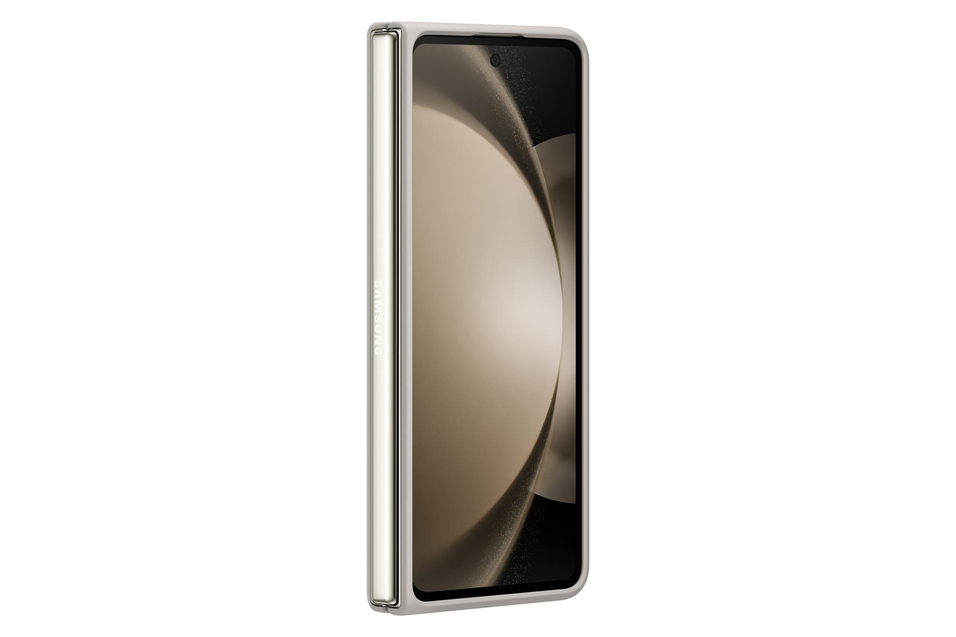 HUSE Smartphone Samsung Samsung Galaxy Z Fold5 SlimCase&Pen Sand,"EF-OF94PCUEGWW" — miniatură