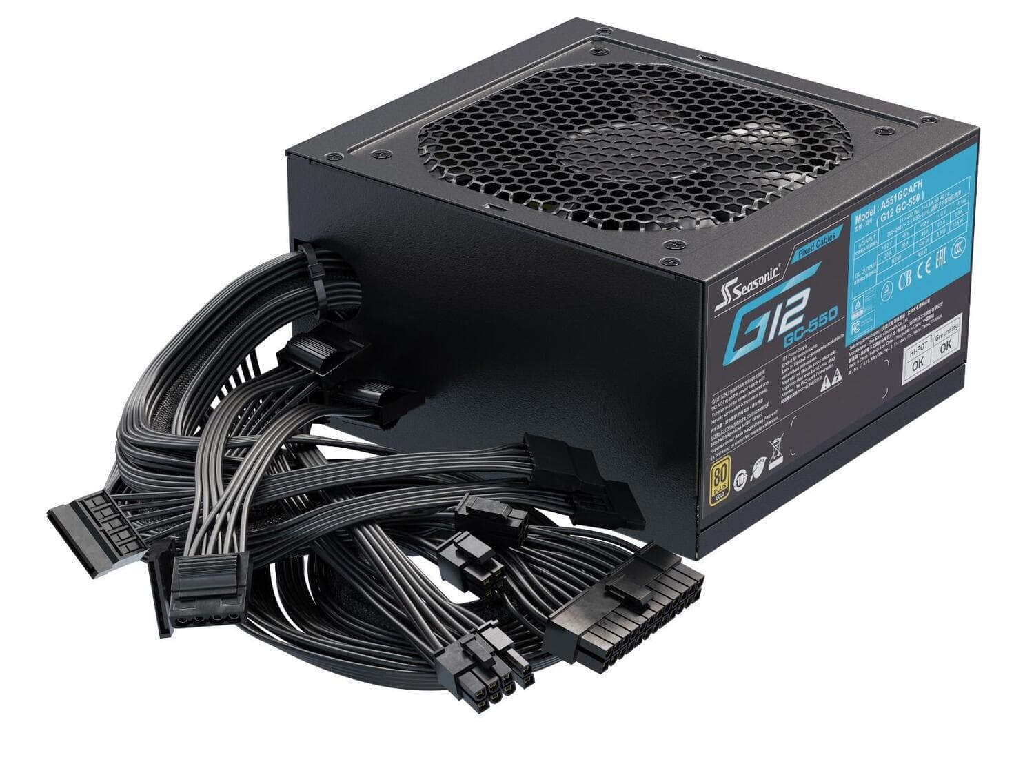 Sursa Seasonic G12 GC-550 "G12 GC-550" — miniatură