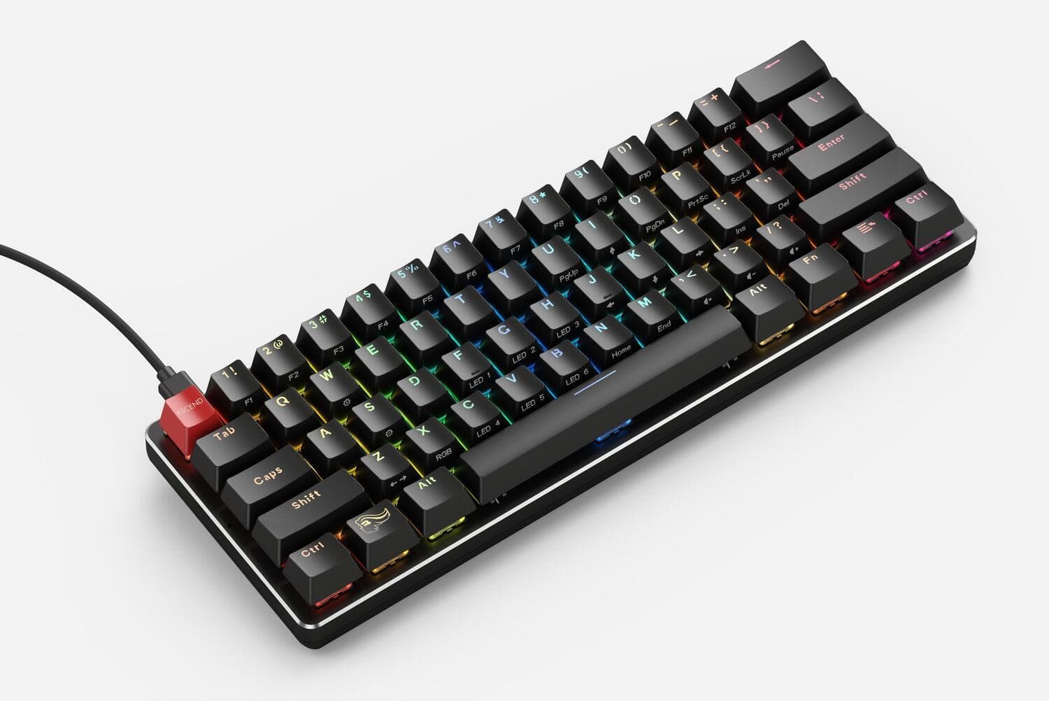 Glorious PC Gaming Race GMMK-COMPACT-BRN — miniatură