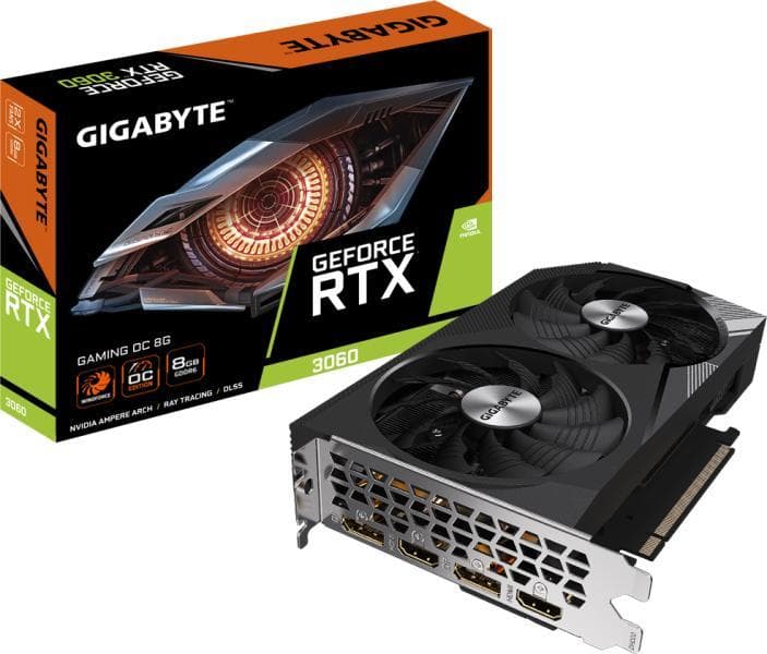 VGA GB GeForce RTX 3060 GAMING 8G "GV-N3060GAMING-8GD"