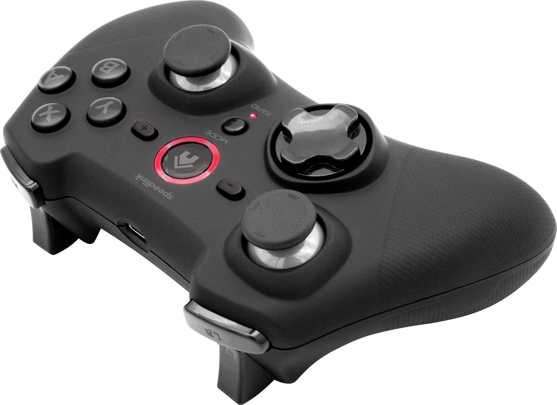 GAMEPAD SPEEDLINK RAIT BLUETOOTH RUBBER BLACKNintendo Switch/OLED/PC/Android "SL-330402-RRBK" — miniatură