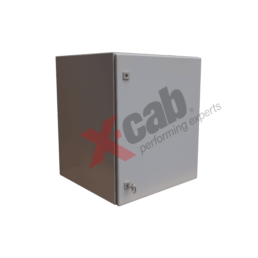 Cabinet metalic de exterior 19", rack de perete, 15U 600x600 mm, IP-55, Xcab "XCAB-BG13980013"