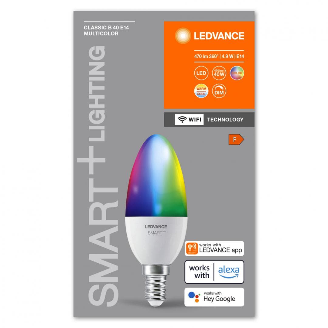 SMARTWIFIB40 4,9W 230V RGBWFRE14FS1LEDV "000004058075778597"