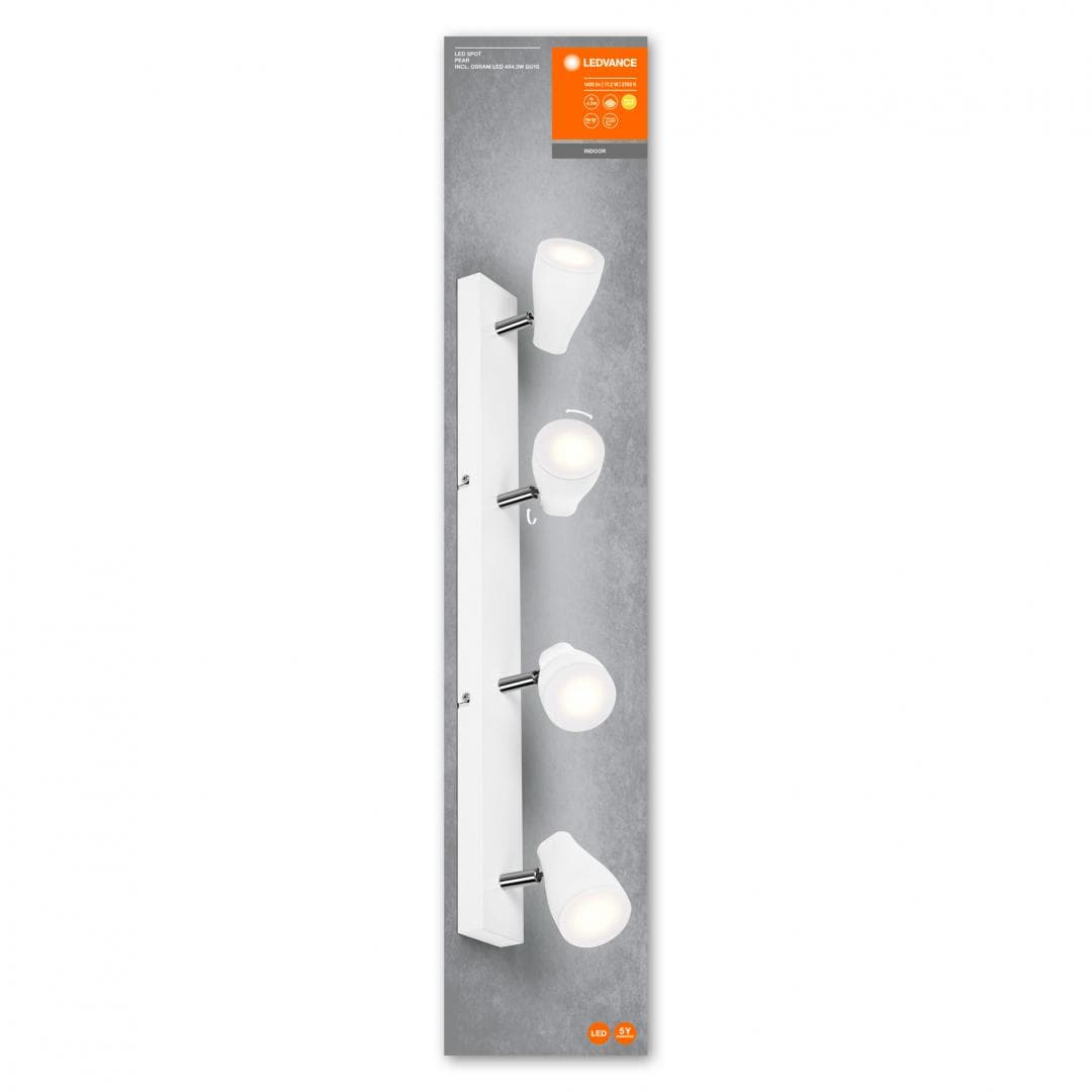 CORPURI de ILUMINAT Osram LED SPOT PEAR 600MM4X4.3W827 GU10WTLEDV "000004058075826472"