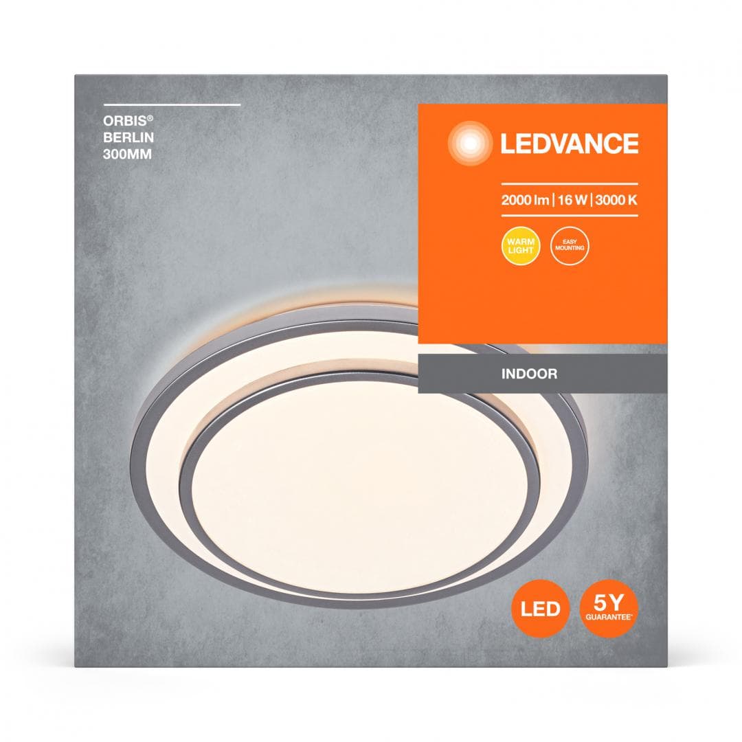 CORPURI de ILUMINAT Osram ORBIS BERLIN 300MM 16W 830 SI LEDV "000004058075829305"