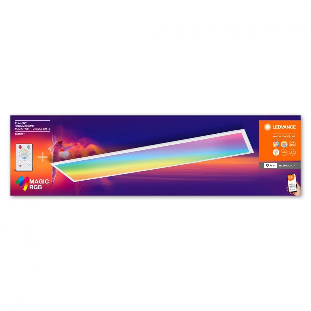 CORPURI de ILUMINAT Osram SMARTWIFI PLANON 120X30 MGCRGBTW RCLEDV "000004099854090417"