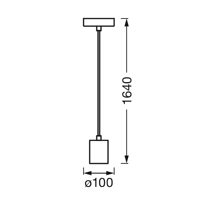 CORPURI de ILUMINAT Osram 1906 PENDULUM ROUND E27 WT LEDV "000004099854092565" — miniatură