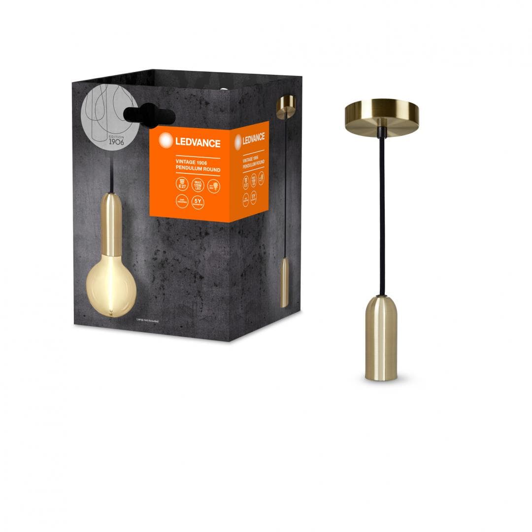 1906 PENDULUM ROUND E27 GD LEDV "000004099854092626" — miniatură