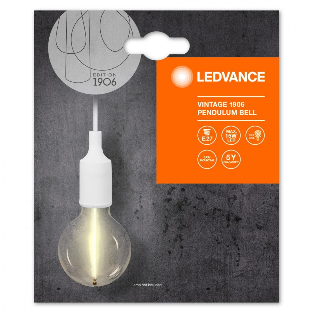 CORPURI de ILUMINAT Osram 1906 PENDULUM BELL E27 WT LEDV "000004099854092688"