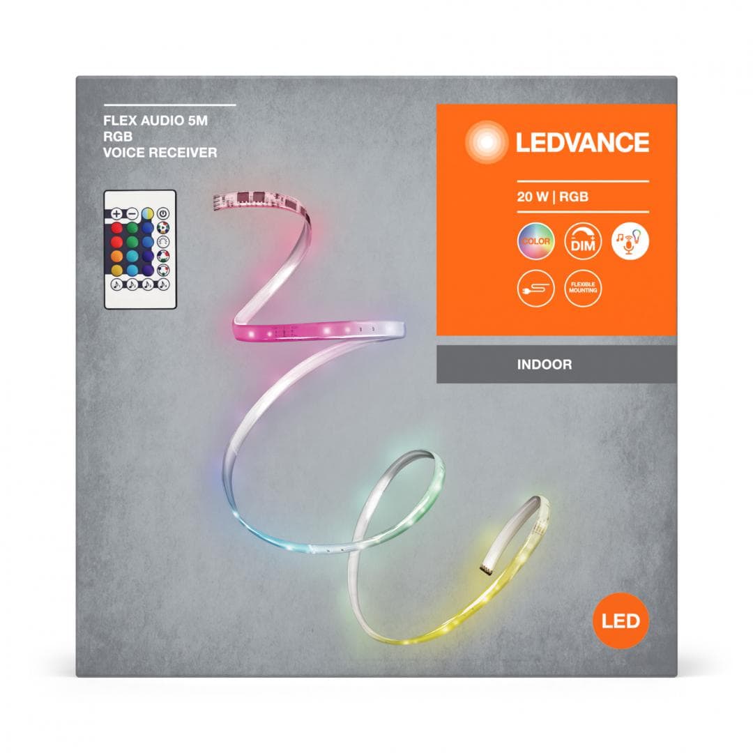 FLEX AUDIO 5M RGB VR RC LEDV "000004099854095405"