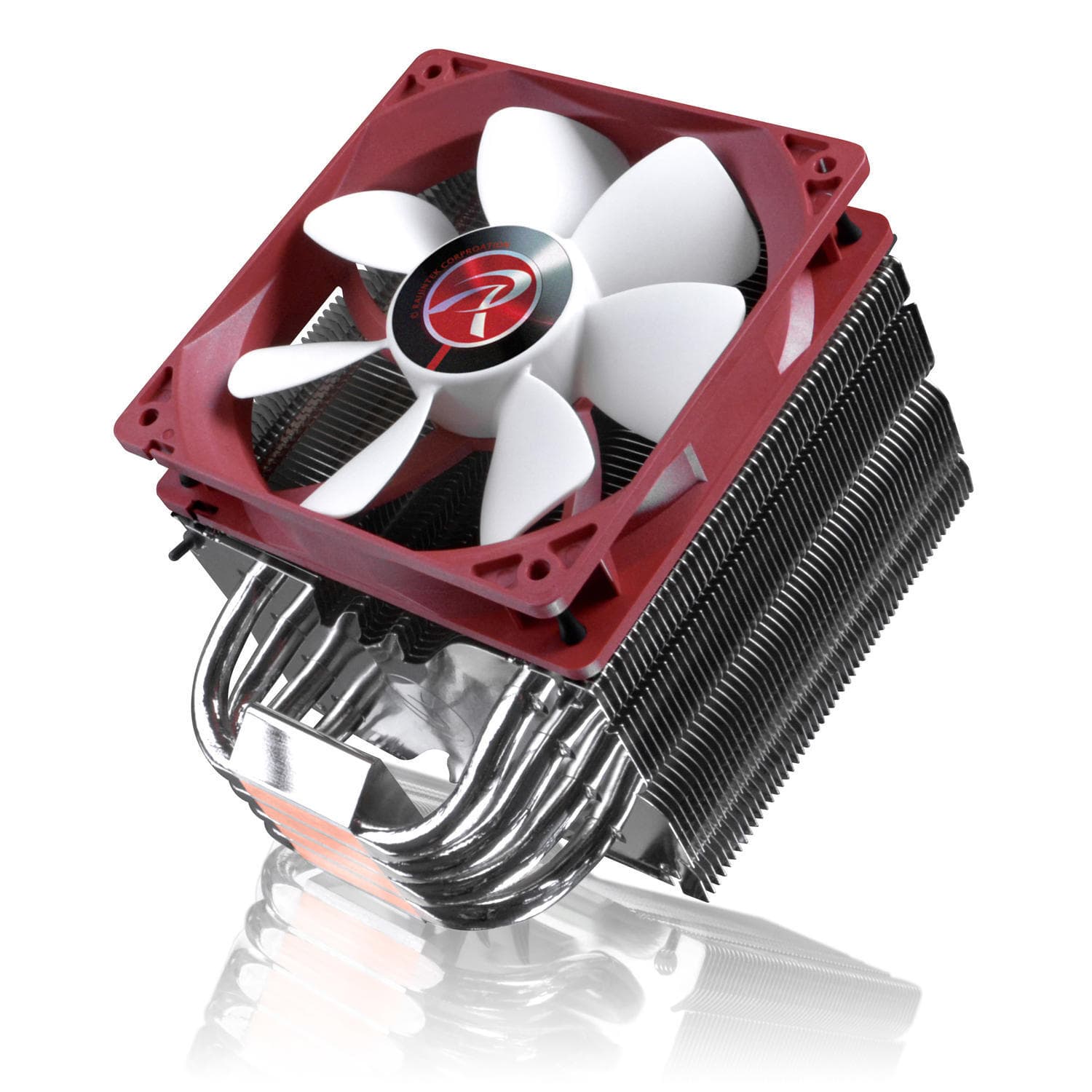 Cooler Raijintek "THEMIS Evo", skt. universal, racire cu aer, ventilator 120 mm, 1500 rpm, inaltime cooler 122mm, 4 heatpipe, "0P105245" — miniatură