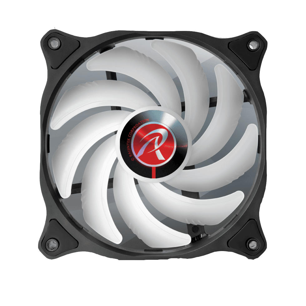 VENTILATOR Raijintek, 120 mm 1800 rpm, LED ARGB, conector 4 pin, "0R40B00191" — miniatură