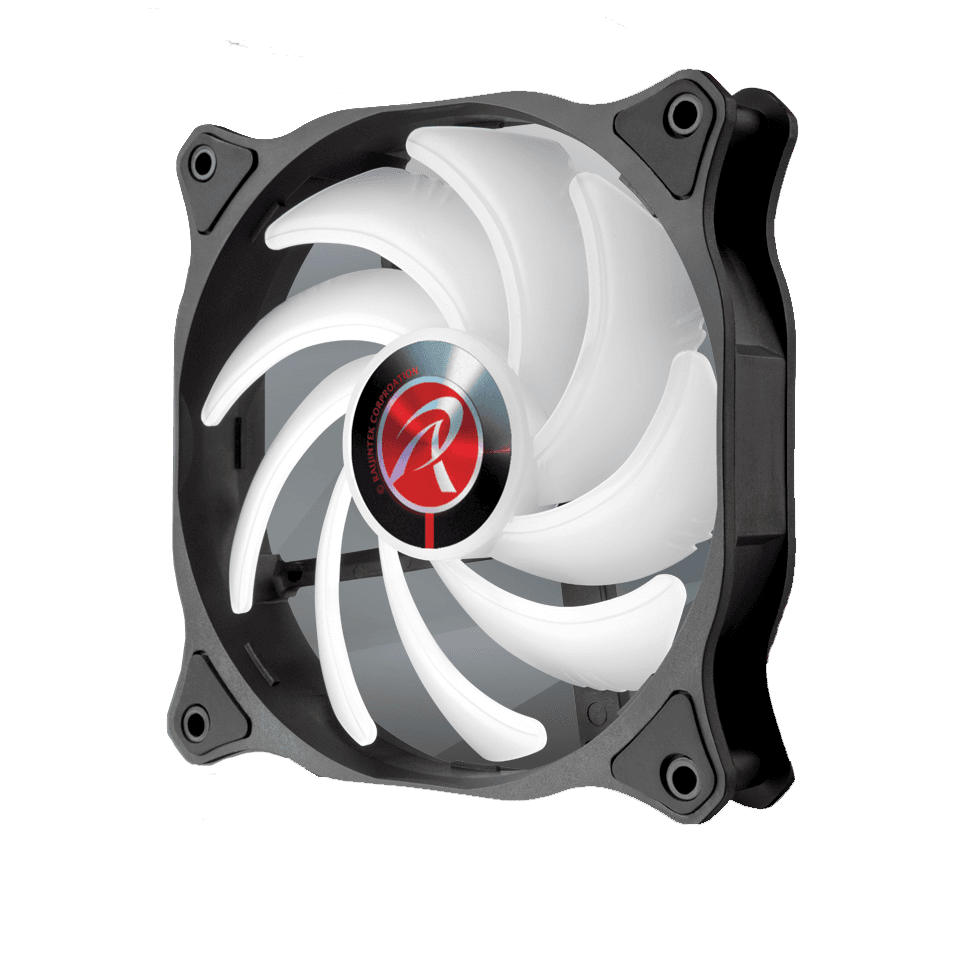 SET 3 ventilatoare Raijintek, 120 mm 1800 rpm, LED ARGB, conector 4 pin, "0R40B00192" — miniatură