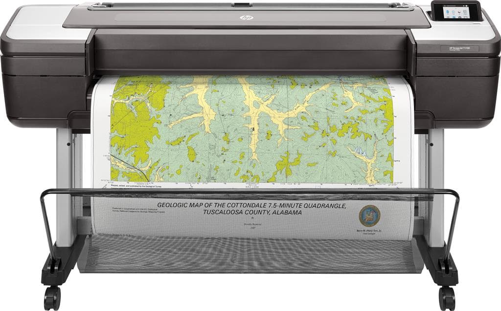 Plotter inkjet Color HP DesignJet T1700. A0. Functii: Impr.. Viteza de Printare Monocrom: . Viteza de printare color: 116/h. Conectivitate:USB|Retea. Duplex:. ADF:Nu "1VD87A"