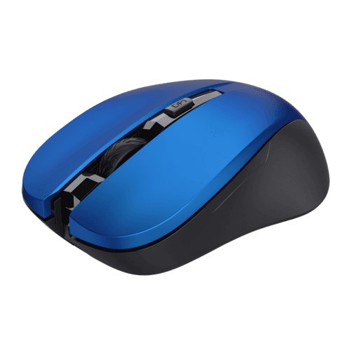 MOUSE Trust Mydo Silent Click Wireless Mouse - blue "21870"