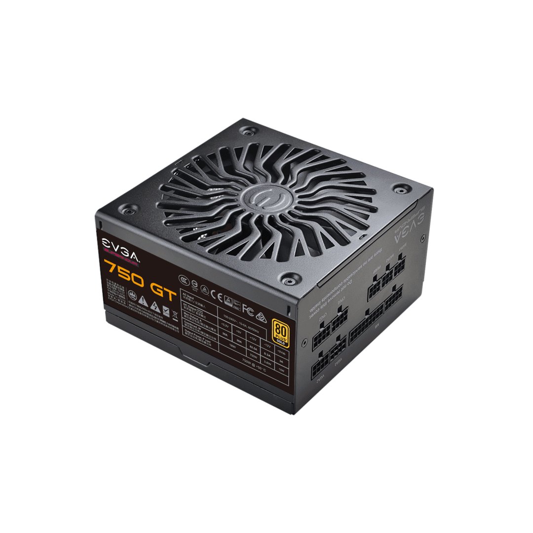 SURSE EVGA PSU SuperNOVA 750 GT 80+GOLD FullMo "220-GT-0750-Y7" — miniatură