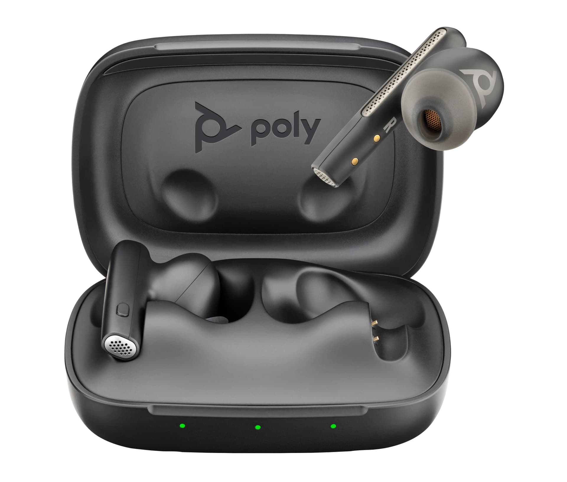POLY VOYAGER FREE 60 UC WITH BASIC CHARGE CASE USB-C BT700C BLACK "220756-02"