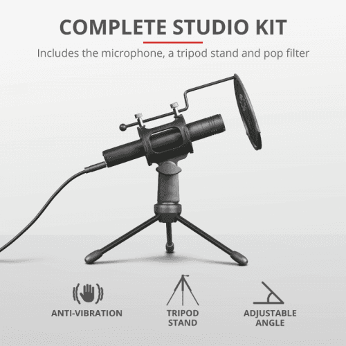 MICROFON Trust GXT 241 Velica USB Streaming Microphone "24182"