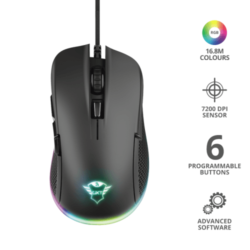 MOUSE Trust - gaming GXT 922 YBAR Gaming Mouse "24309"