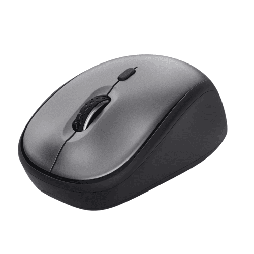 MOUSE Trust Yvi+ Silent Wireless Mouse - BLACK "24549"