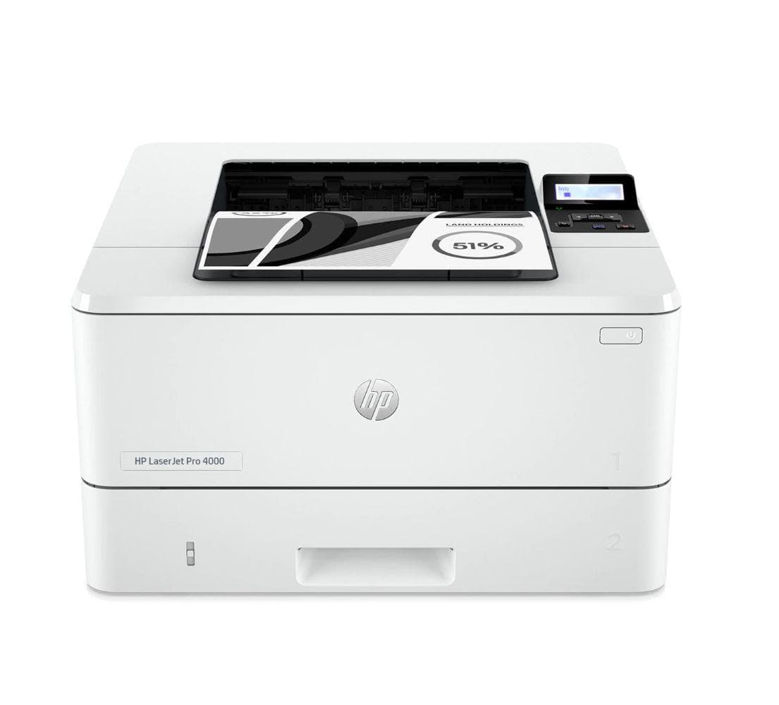 Imprimanta laser Mono HP 4002DNE, A4, Functii: Impr., Viteza de Printare Monocrom: 44ppm, Viteza de printare color:, Conectivitate:USB|Retea, Duplex:Da, ADF:Nu "2Z605E"