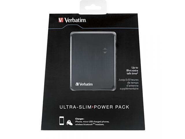 POWER BANK Verbatim ULTRA SLIM POWER PACK 1200 mAh "97929"