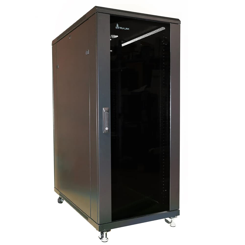 EXTRALINK 37U 600x1000 standing rackmount cabinet black "EX.11403"