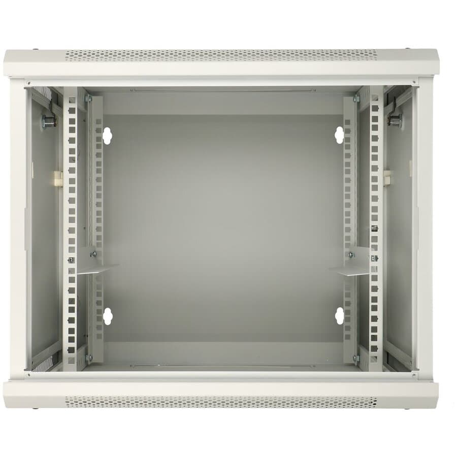 EXTRALINK 12U 600X600 AZH wall-mounted rackmount cabinet swing type gray "EX.12912" — miniatură