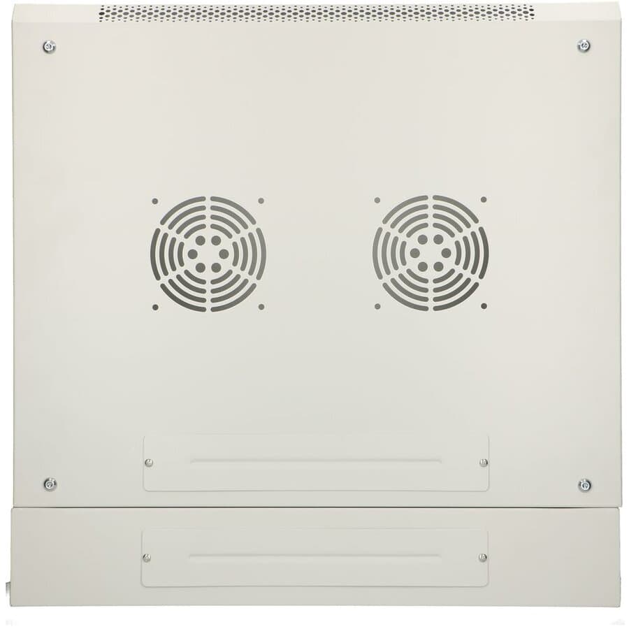 EXTRALINK 12U 600X600 AZH wall-mounted rackmount cabinet swing type gray "EX.12912" — miniatură