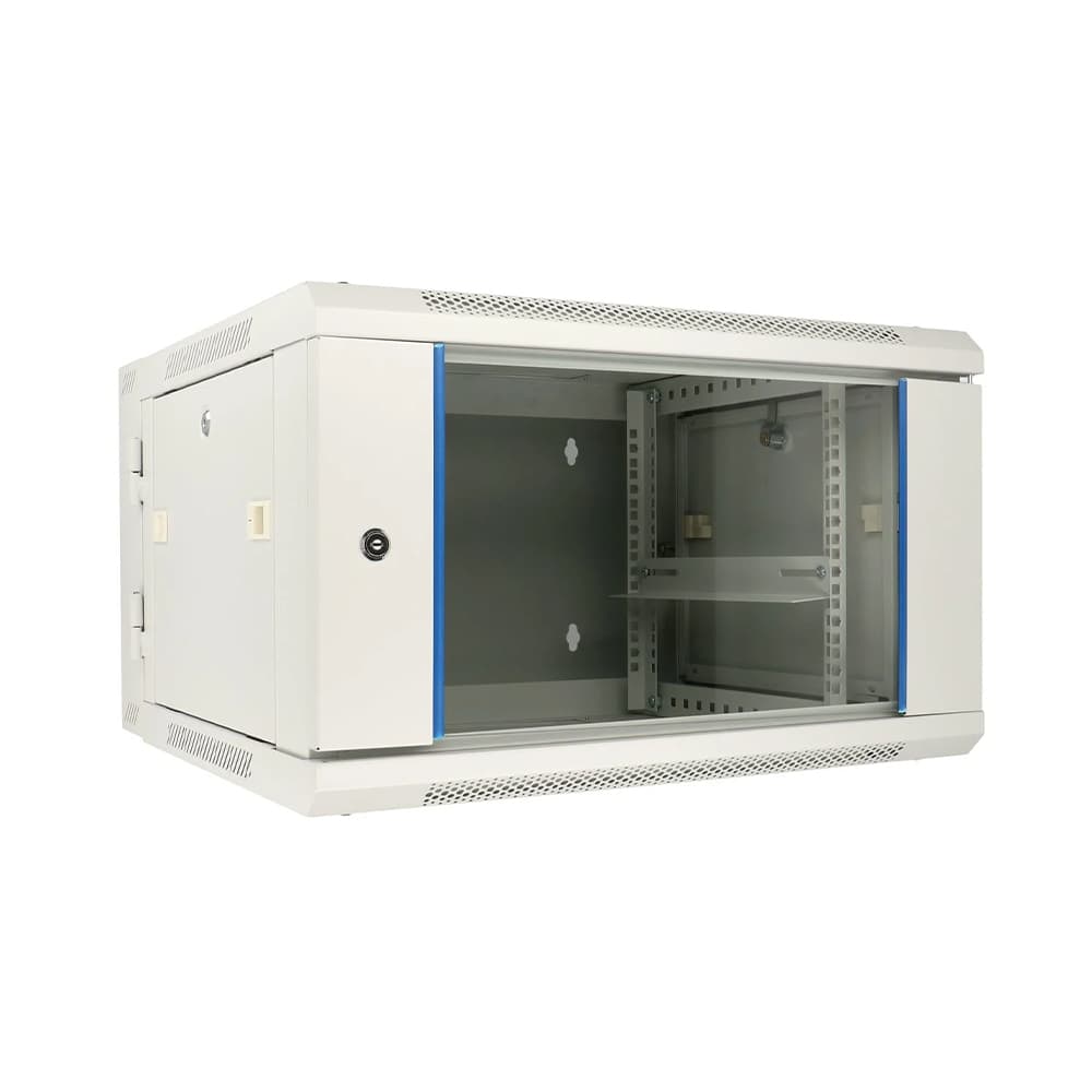 EXTRALINK 6U 600X600 AZH wall-mounted rackmount cabinet swing type gray "EX.12936"