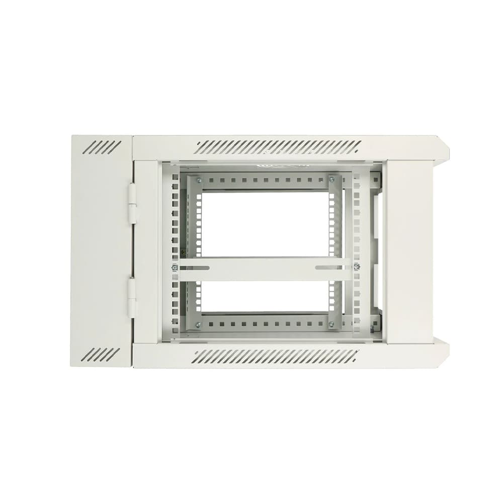 EXTRALINK 6U 600X600 AZH wall-mounted rackmount cabinet swing type gray "EX.12936" — miniatură