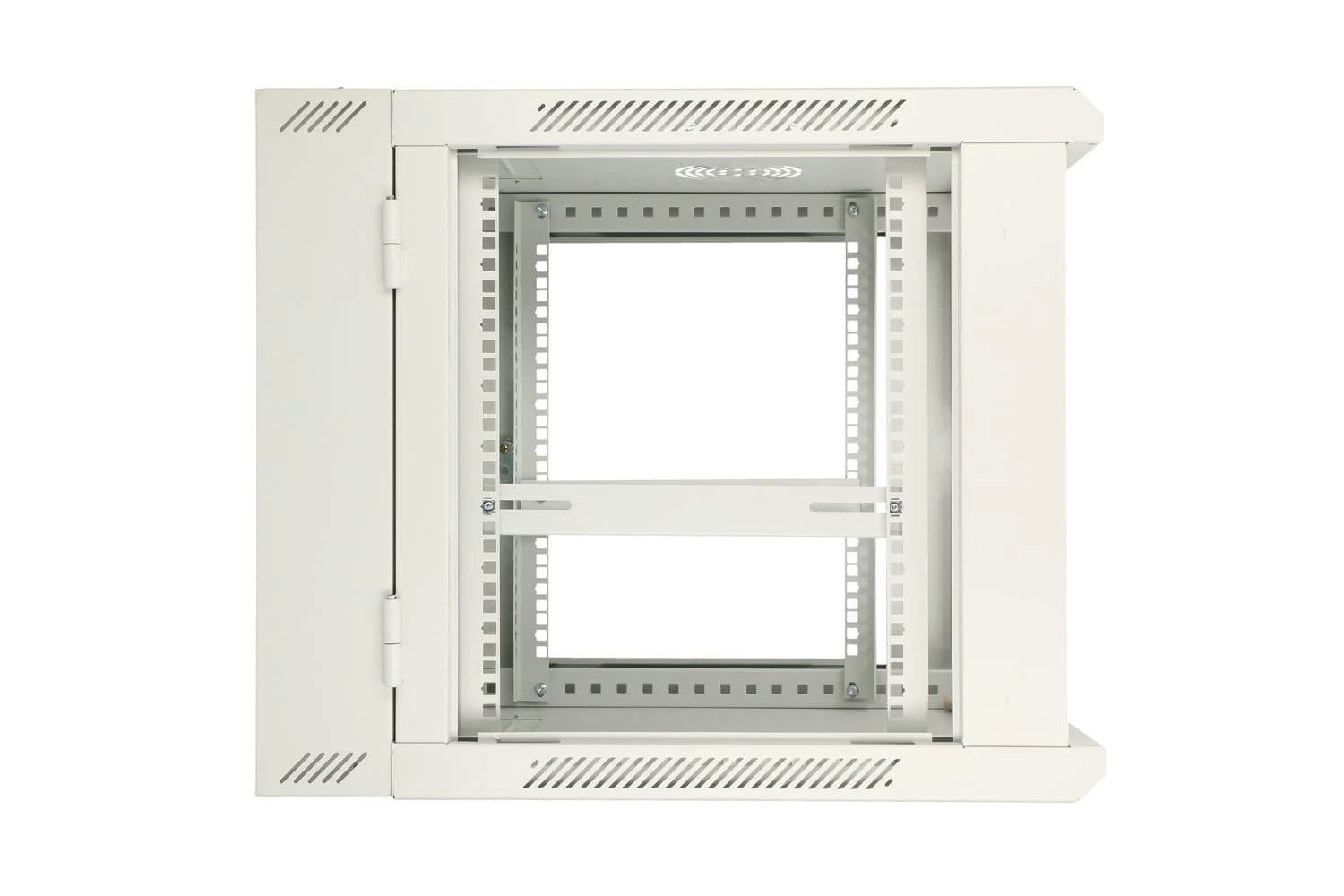 EXTRALINK 9U 600X600 AZH wall-mounted rackmount cabinet swing type gray "EX.12950" — miniatură