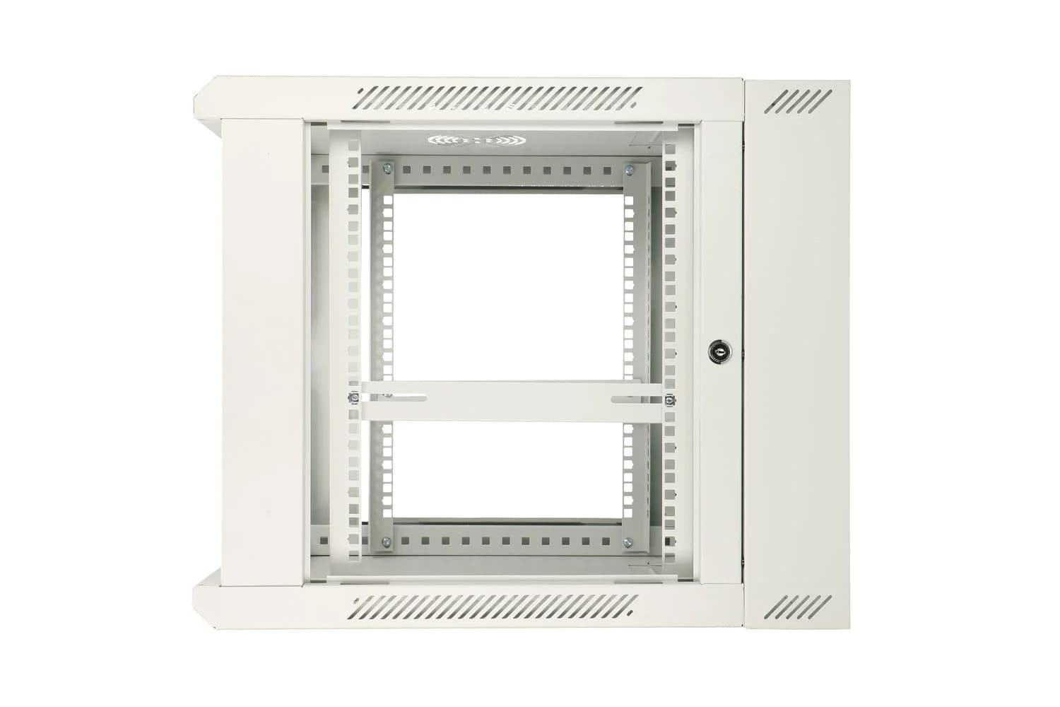 EXTRALINK 9U 600X600 AZH wall-mounted rackmount cabinet swing type gray "EX.12950" — miniatură
