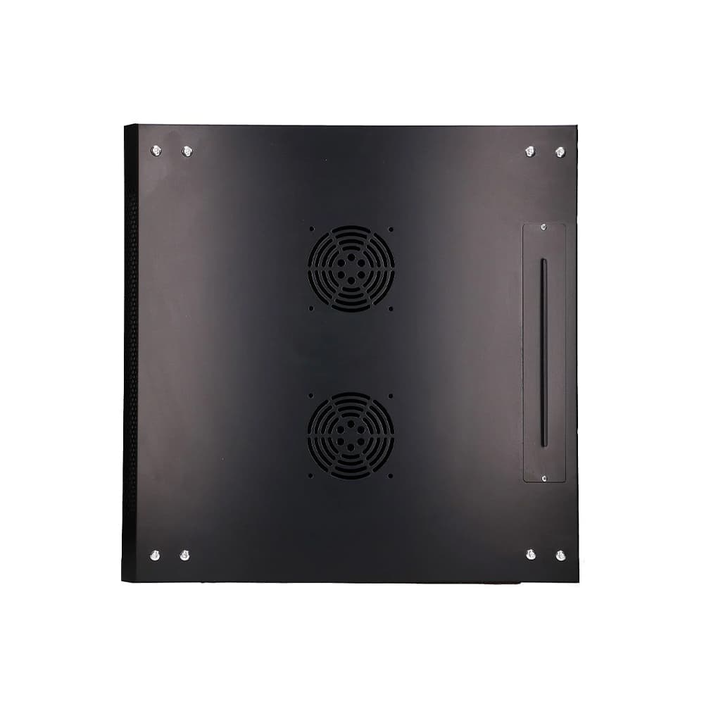 EXTRALINK 6U 600X600 wall-mounted rackmount cabinet black "EX.7232" — miniatură