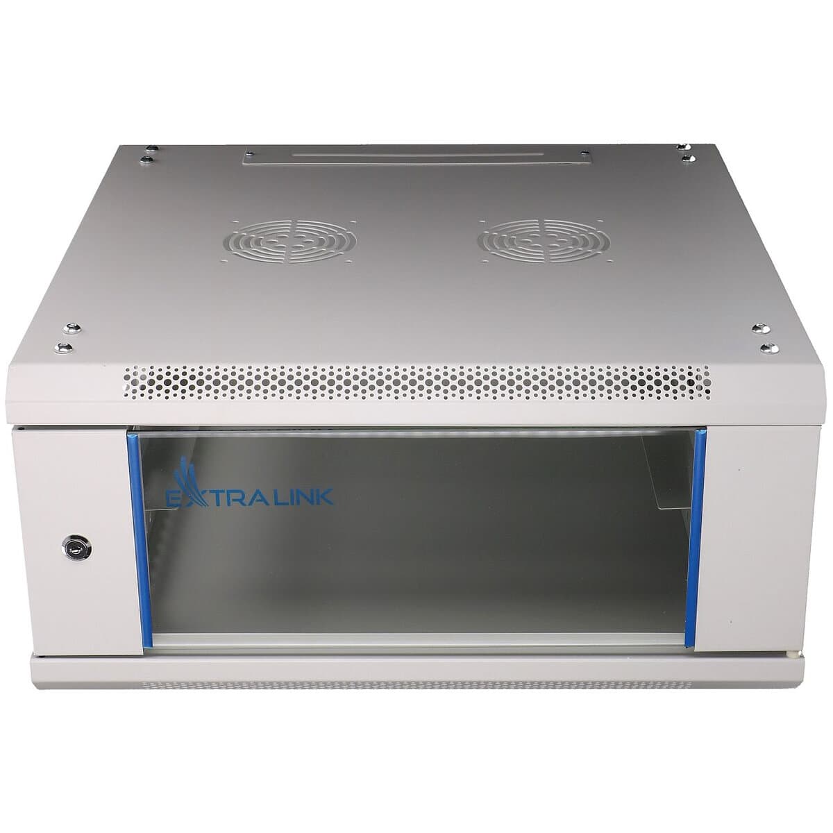 EXTRALINK 4U 600X600 wall-mounted rackmount cabinet gray "EX.8543"