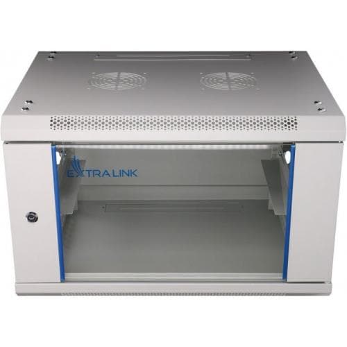 EXTRALINK 6U 600X600 wall-mounted rackmount cabinet gray "EX.8567"