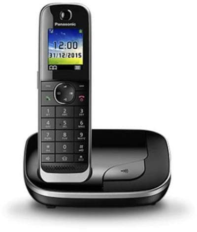 Telefon Panasonic DECT, KX-TGJ310GB, caller ID, SMS, negru, "KX-TGJ310GB"