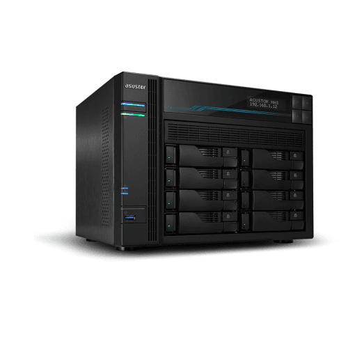 Asustor 8 Bay NAS,Intel ATOM C3538 Quad-Core, 8GB DDR4 "AS6508T"