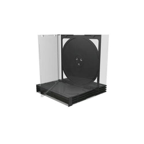 MediaRange CD Jewelcase for 2 discs, 10.4mm, black "BOX23"