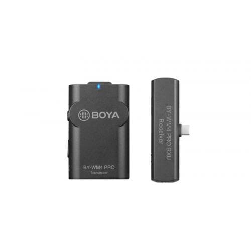 Boya Pro-K5 Linie Wireless 2.4Ghz cu Microfon Lavaliera (TX+RX) Type-C pentru Android & DSLR "BY-WM4 PRO-K5"